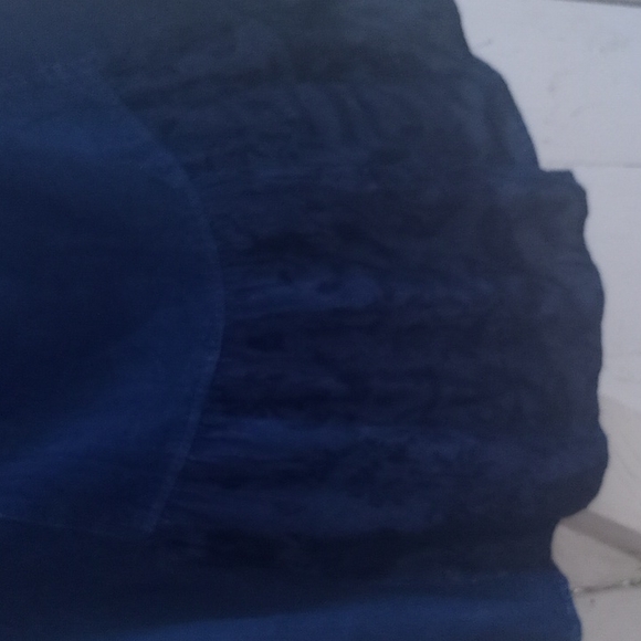 Gorgeous Navy Blue Long Skirt - Picture 6 of 6